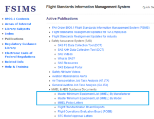 How to Write a Minimum Equipment List (part 1) – Technical Content ...